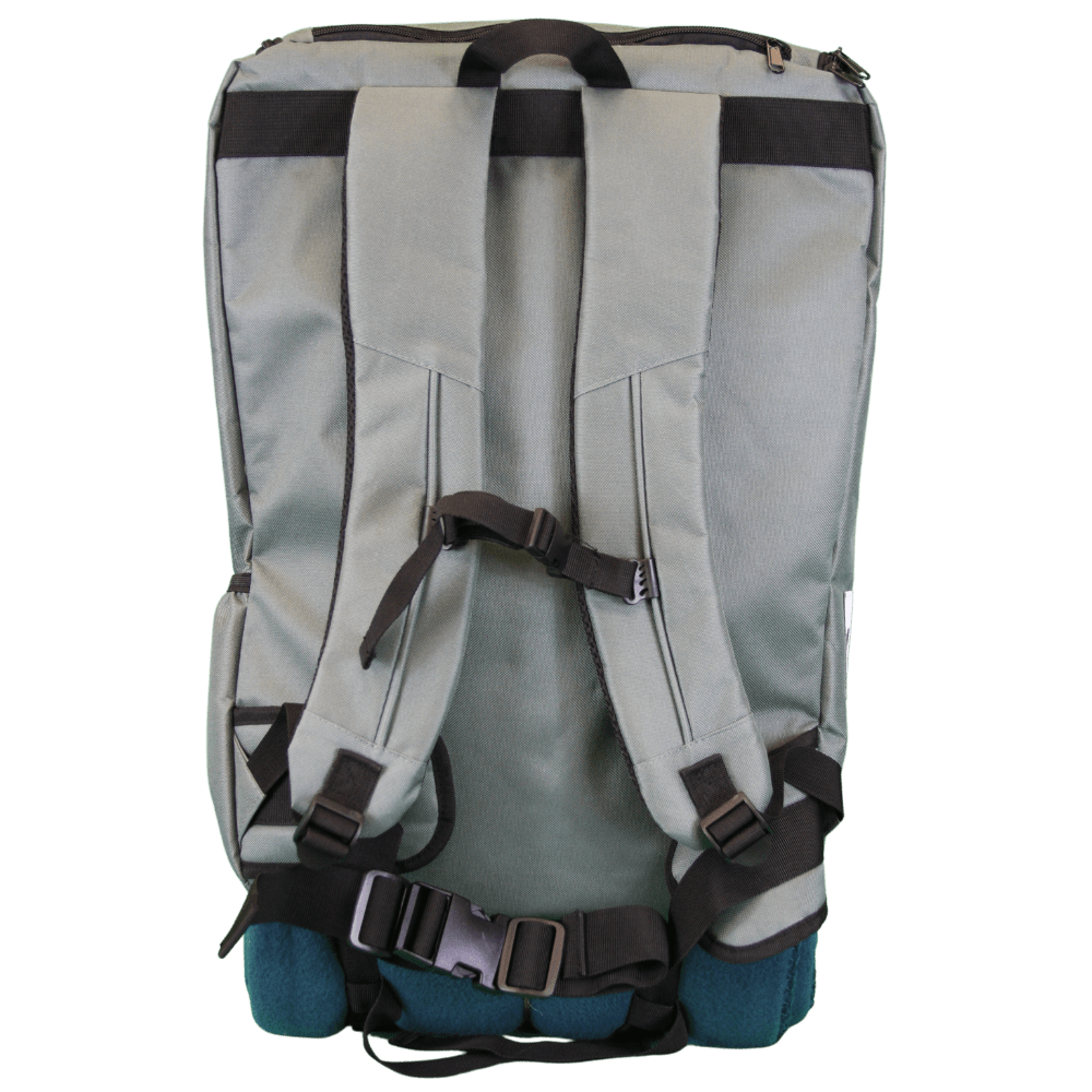 Back view of the Hito Pak showing padded shoulder straps